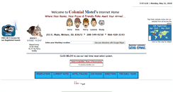 Desktop Screenshot of colonialmotel.us
